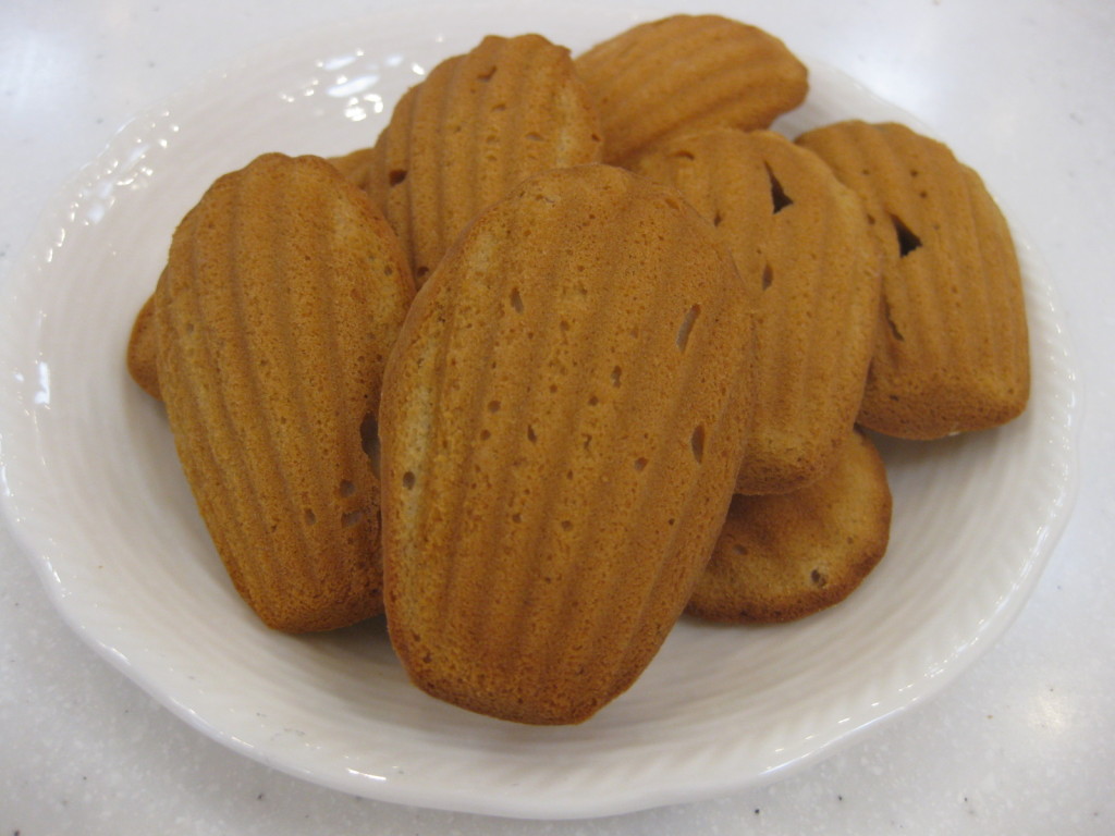 秋薫るマドレーヌ